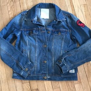 Element Distressed Jean Jacket